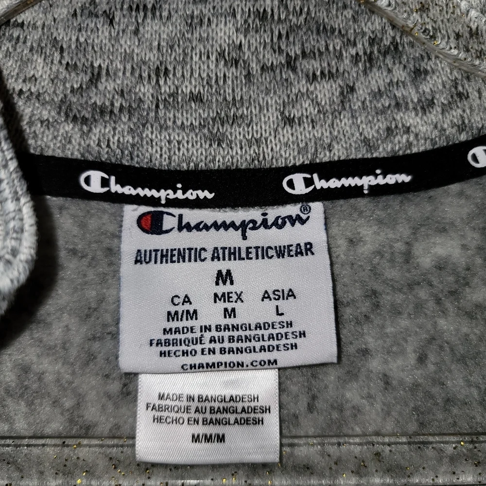 Champion Gray Quarter-Zip Men's App State Shirt